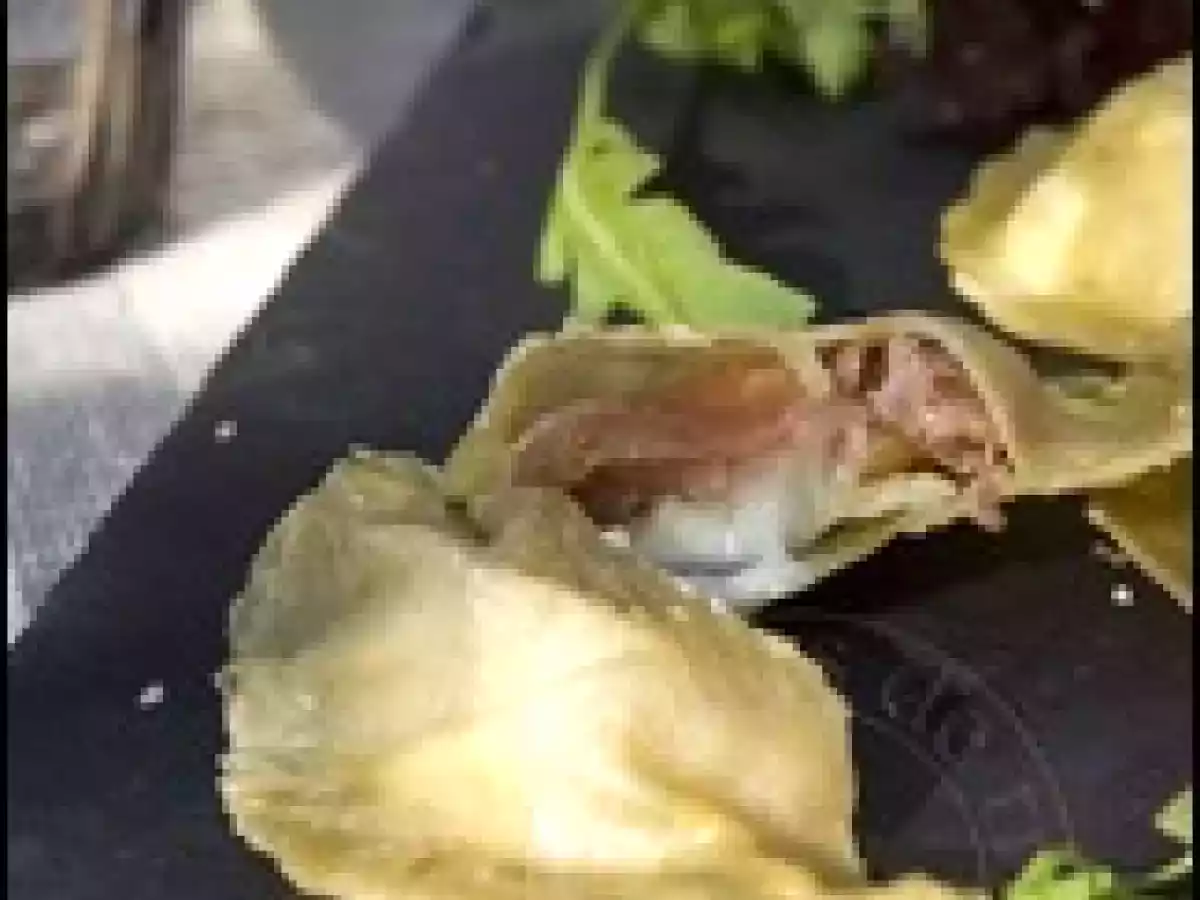 Raviolis soufflés au chèvre, figue et jambon cru - photo 2