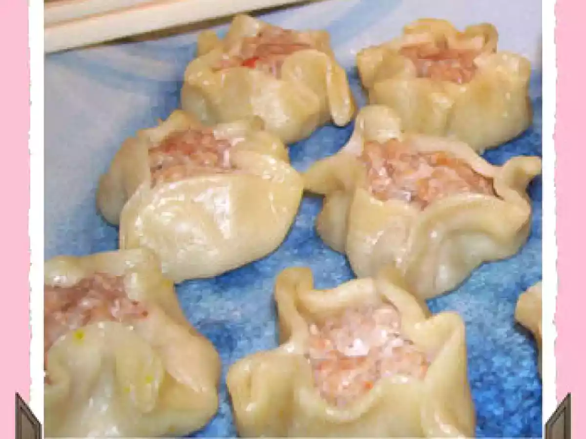 Raviolis vapeur : Siu Mai (0, 5 points)