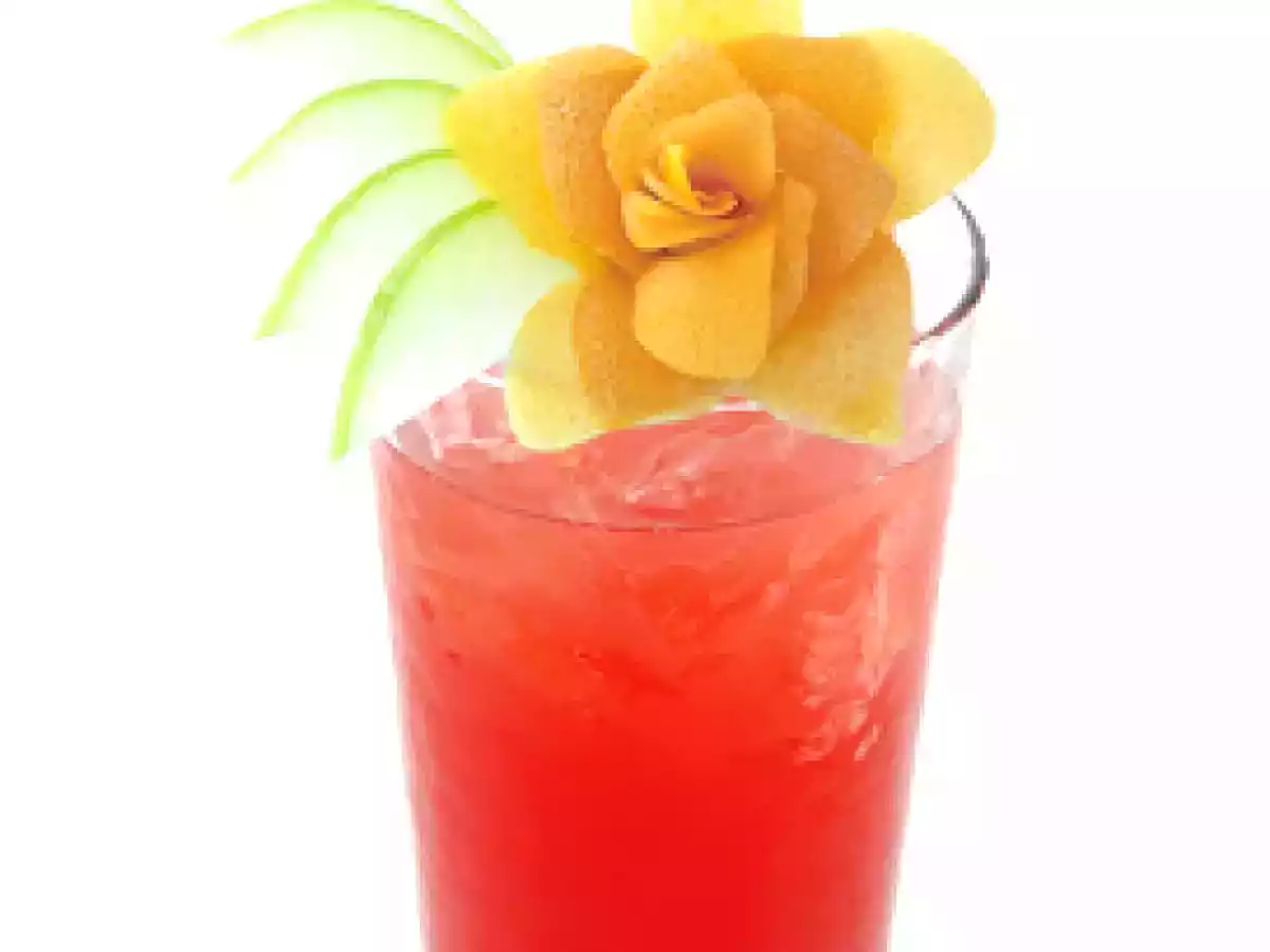 Recette cocktail à base de crème de cerise : cocktail Cherry Blossom