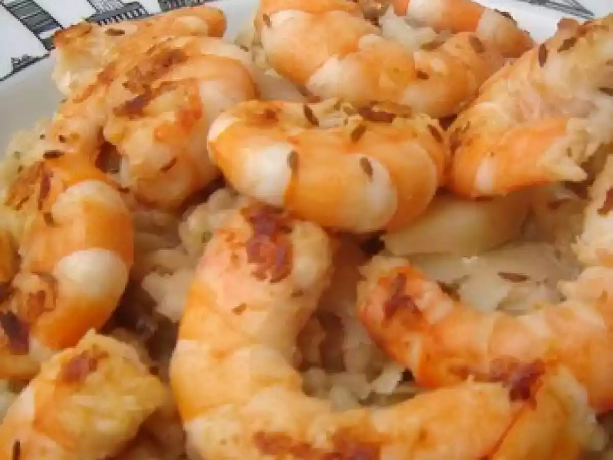 Recette coquine, risotto de la mer au gingembre confit