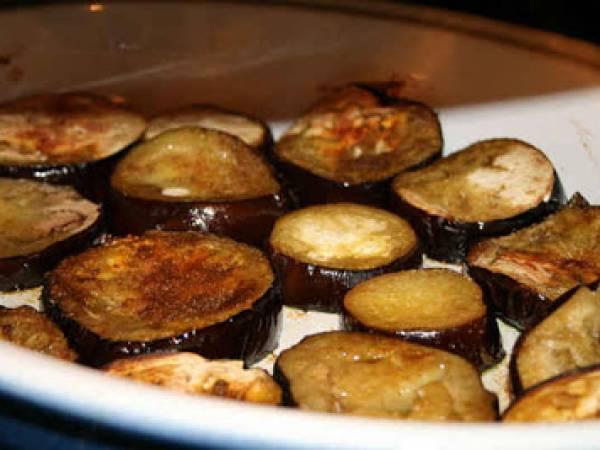 Recette de cuisine : Aubergines au four