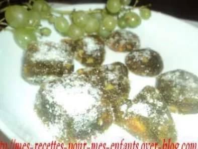 Recette de pâte de fruit au raisin vert et amande