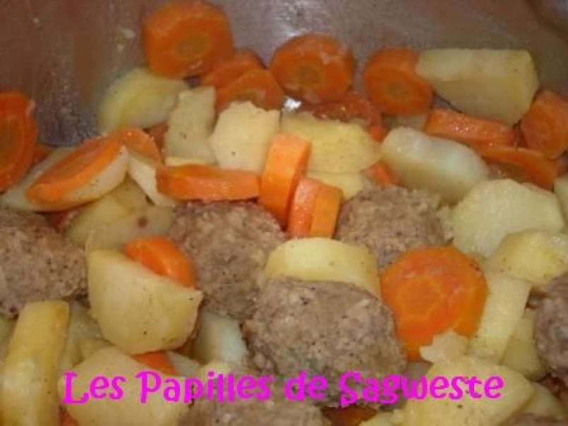 Recette de potée boulettes carottes pommes de terre, photo 1