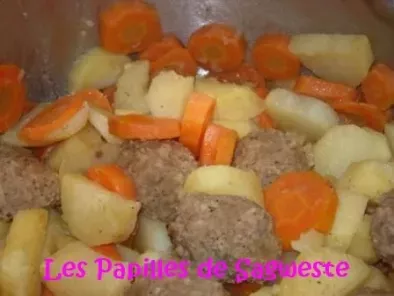 Recette de potée boulettes carottes pommes de terre