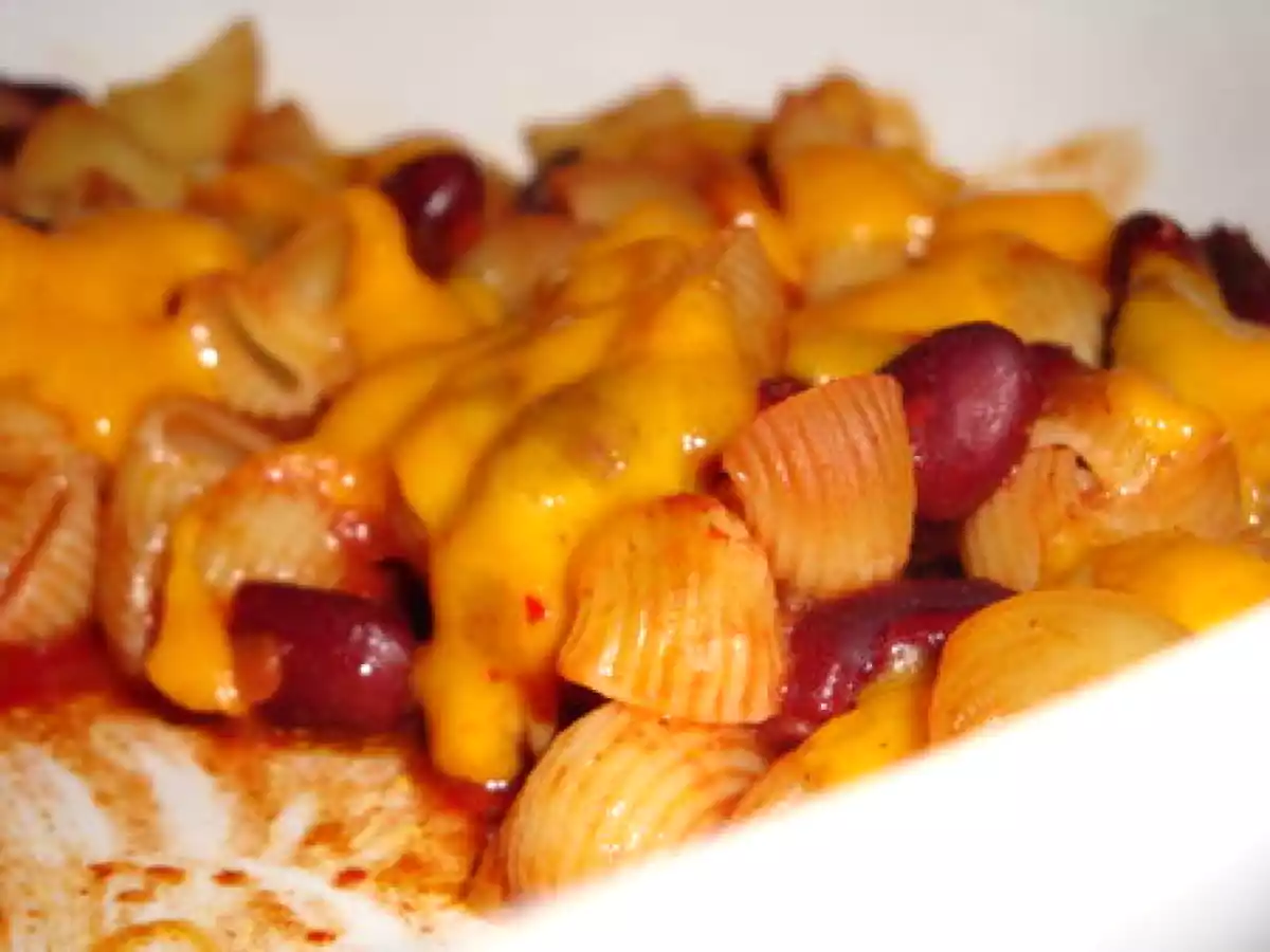 Recette de soir de semaine ... ou le gratin express de macaronis à la mexicaine