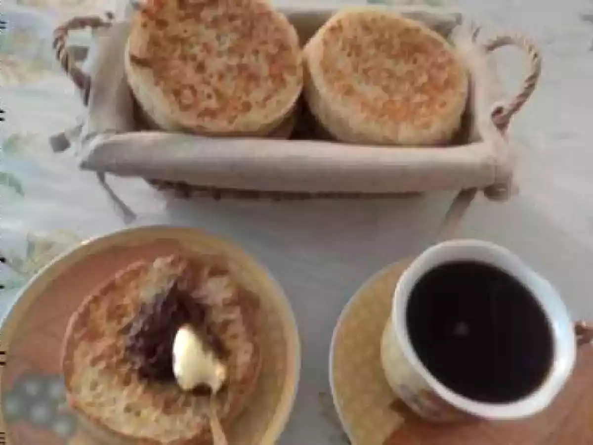 Recette des crumpets où crêpe anglaise