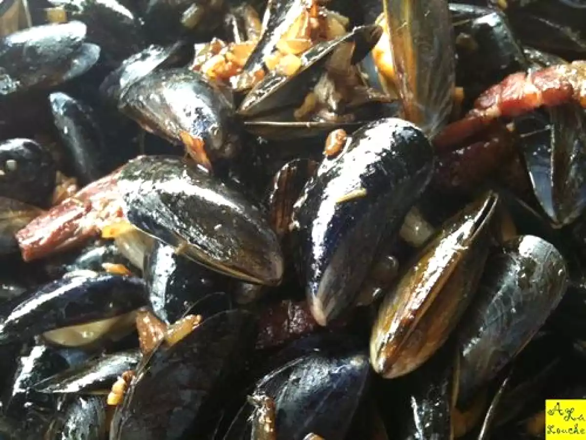 Recette des moules à la plancha façon Gallego