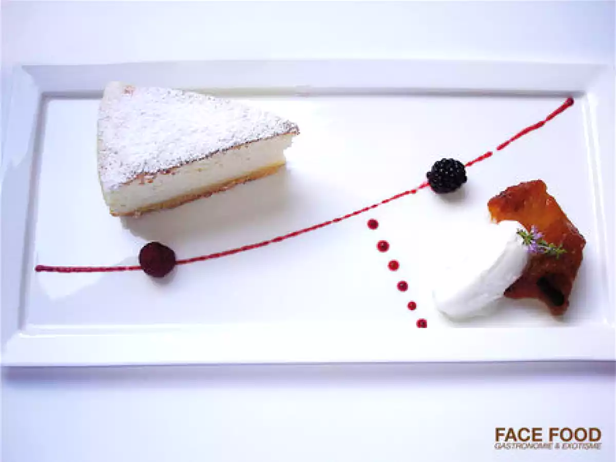 RECETTE FACEFOOD : Cheese-cake 0% de Jean-Paul Hévin - photo 2