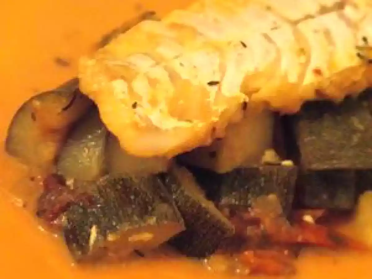 Recette légère #1 - Eglefin poché aux courgettes