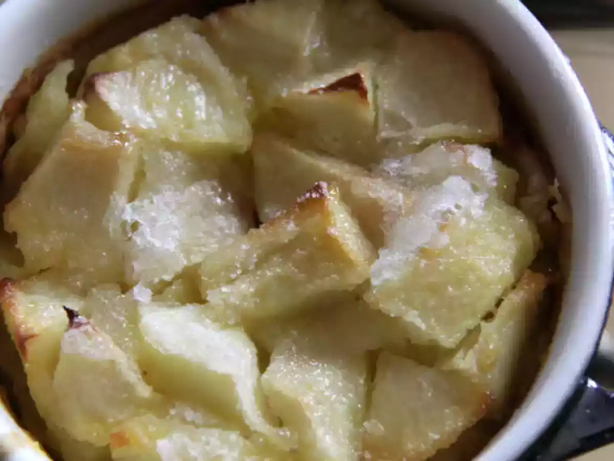 Recette ! Mini clafoutis aux pommes en cocotte