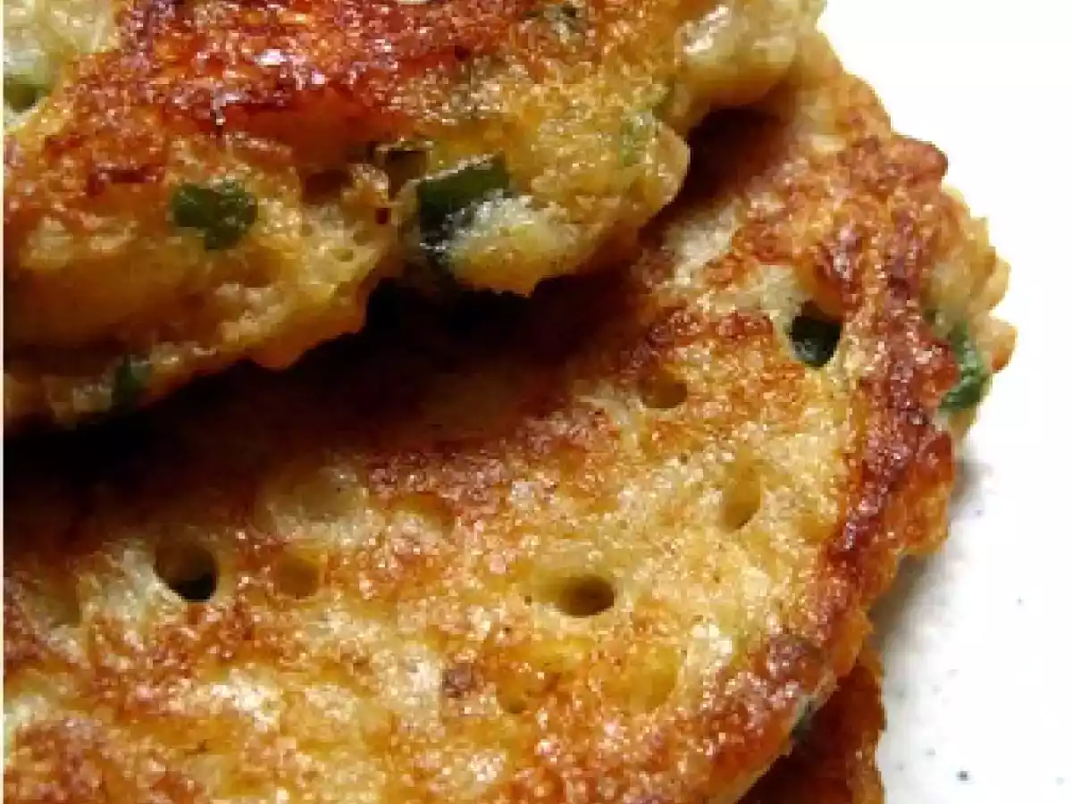 Recette salee: Galettes aux flocons d'avoine, feta et persil