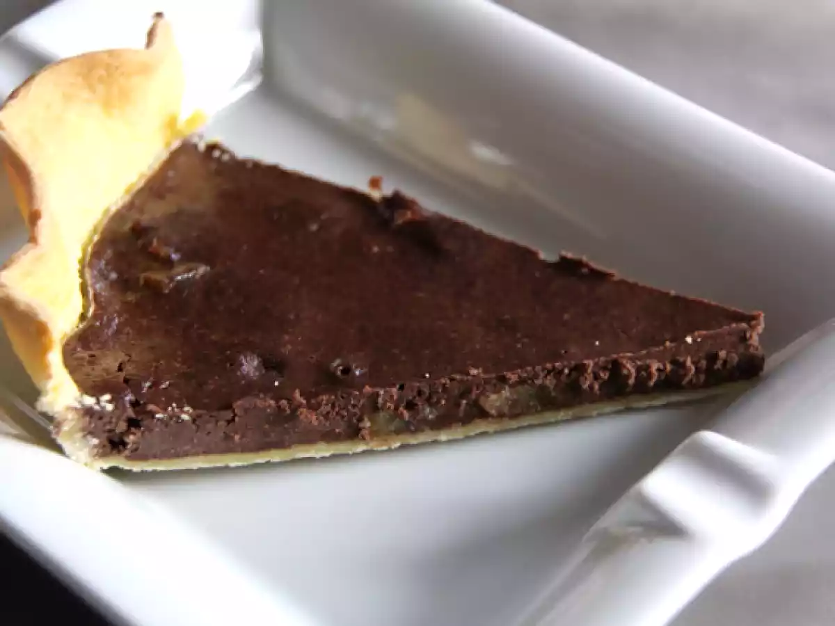 Recette ! Tarte au fromage blanc, chocolat et oranges confites
