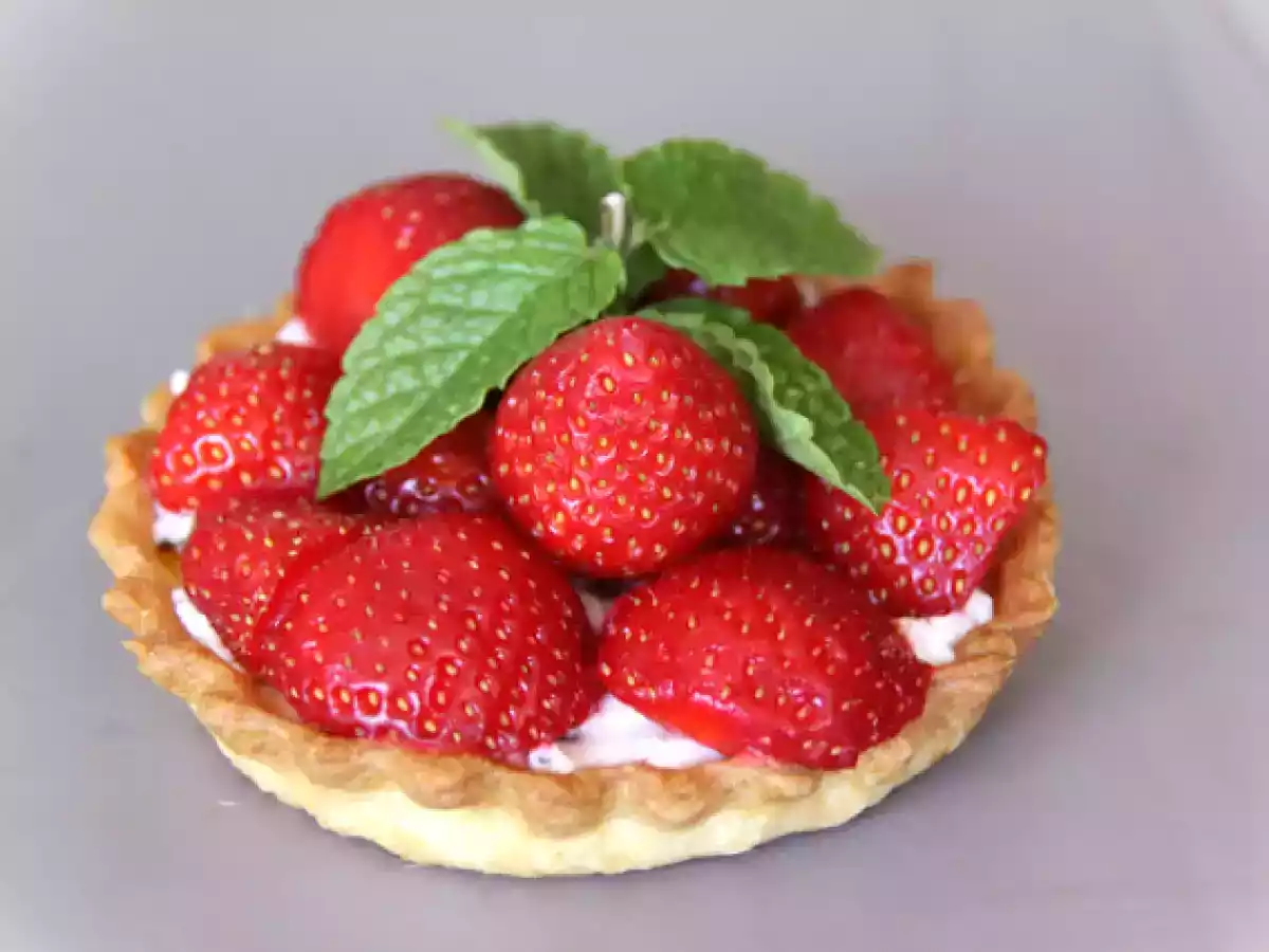 Recette ! Tartelettes aux fraises et à la menthe