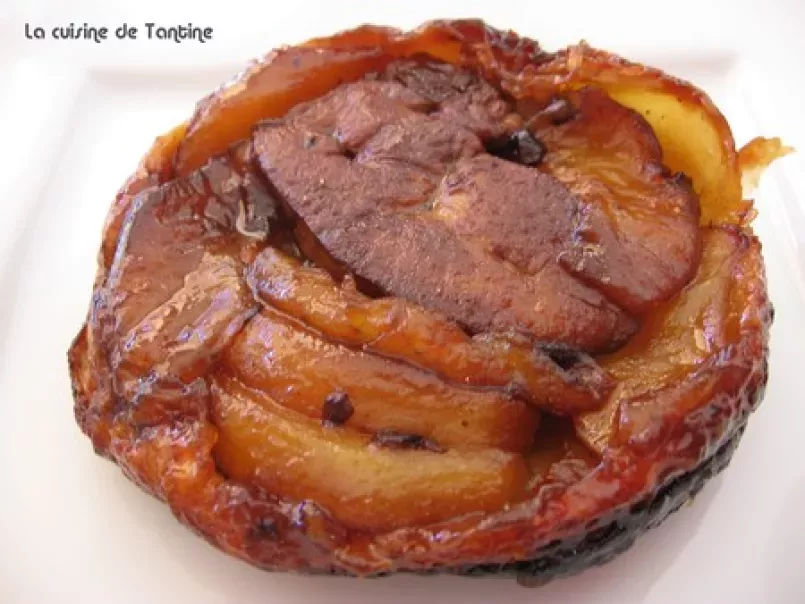Recettes pour les fêtes : Tatin de foie gras, photo 1