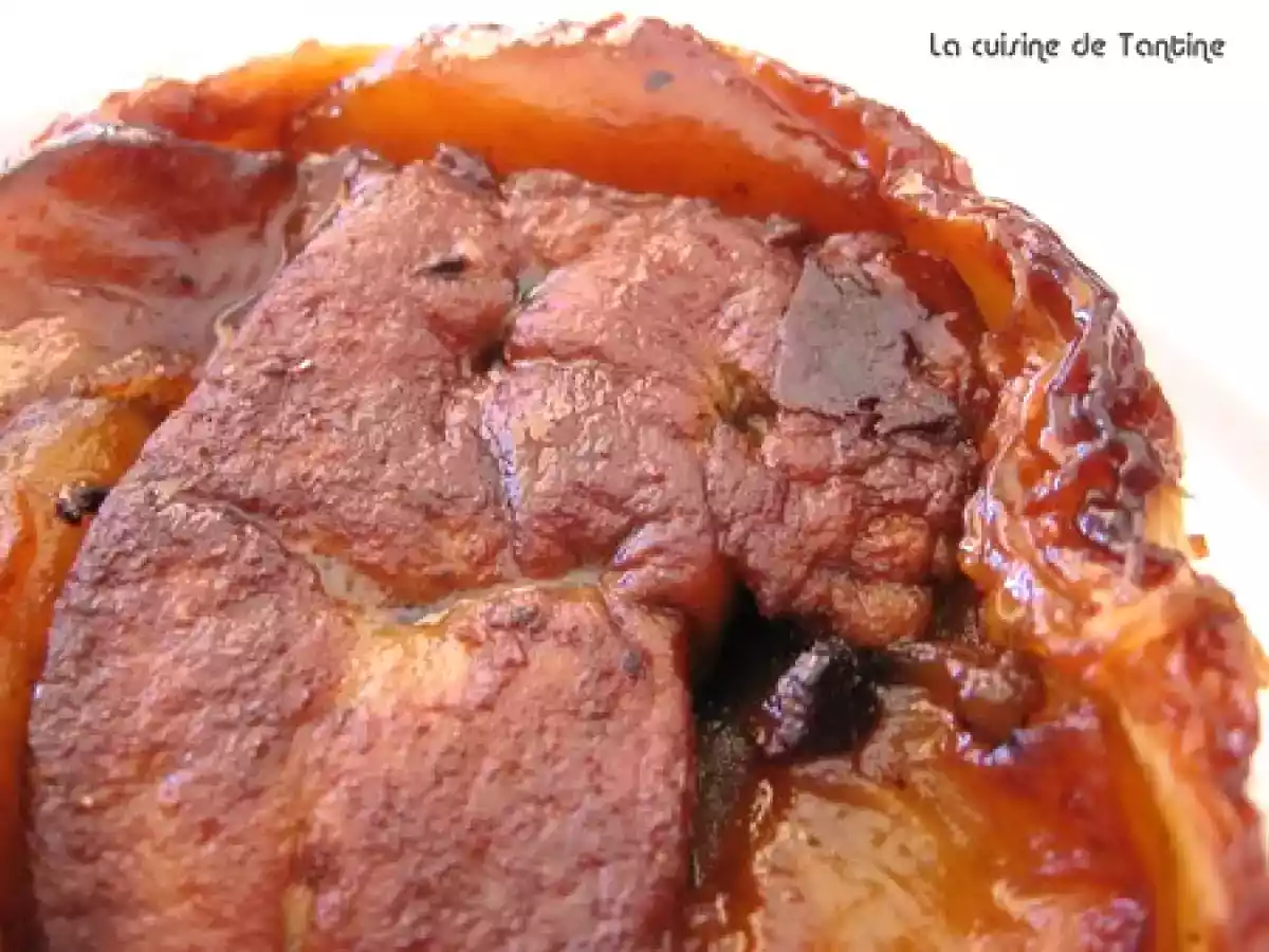 Recettes pour les fêtes : Tatin de foie gras - photo 2
