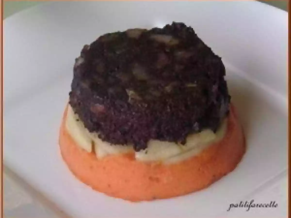 Renversé de boudin aux pommes et aux carottes - photo 2