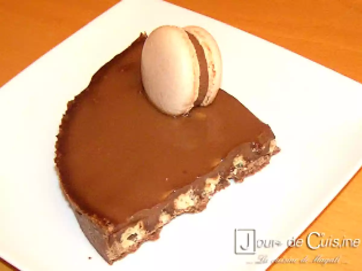 Repas de Pâques Tarte croustillante au chocolat - photo 3