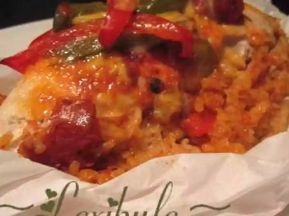 Repas de poulet fajitas en papillote - photo 3