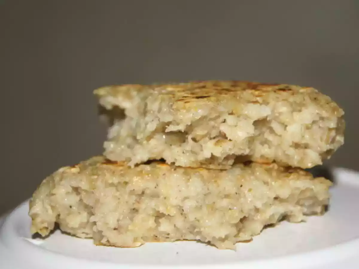 Repas hyper rapide avec les galettes speedy aux flocons d'avoine et parmesan