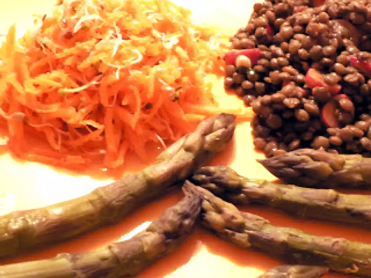 Repas végétarien n°2, tiède ou froid