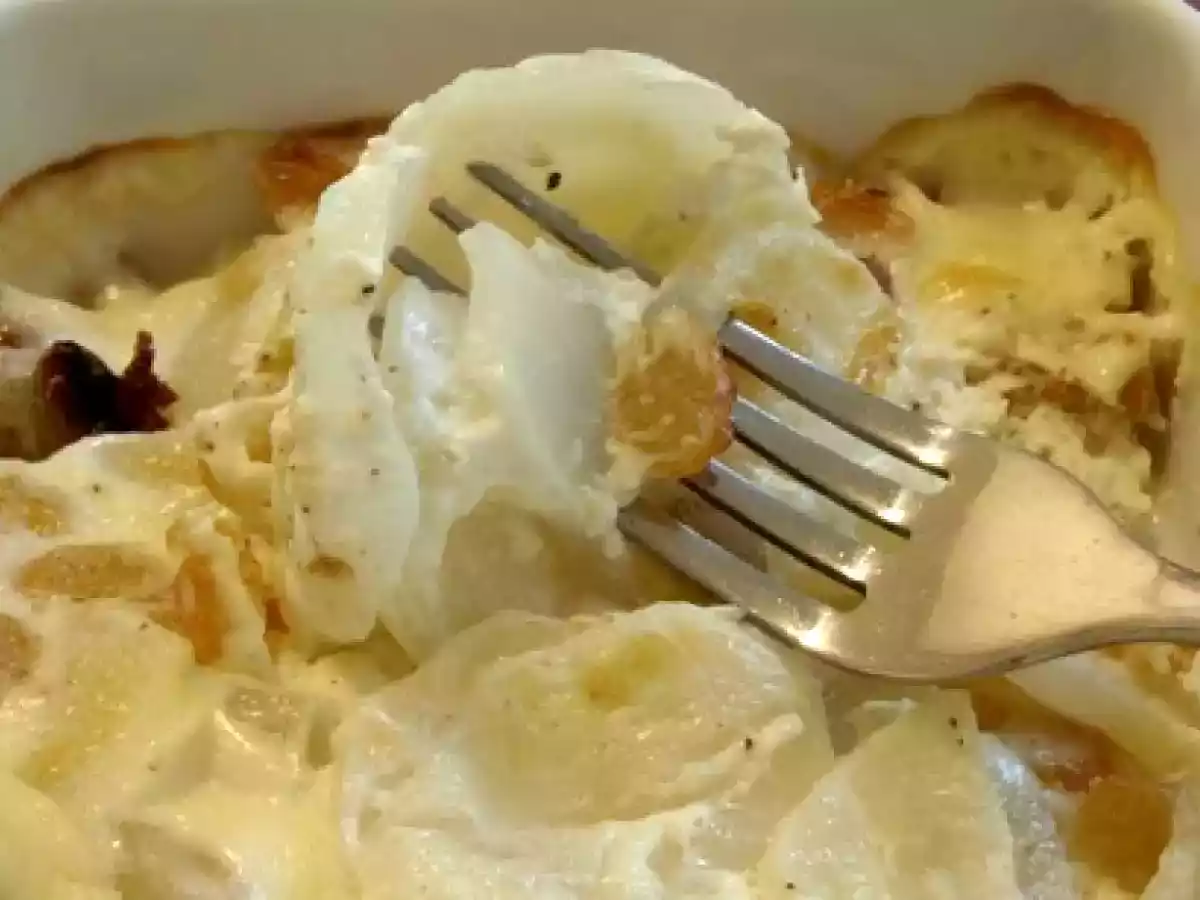 Restaurant Troigros et un gratin de navets nouveaux aux raisins secs - photo 2