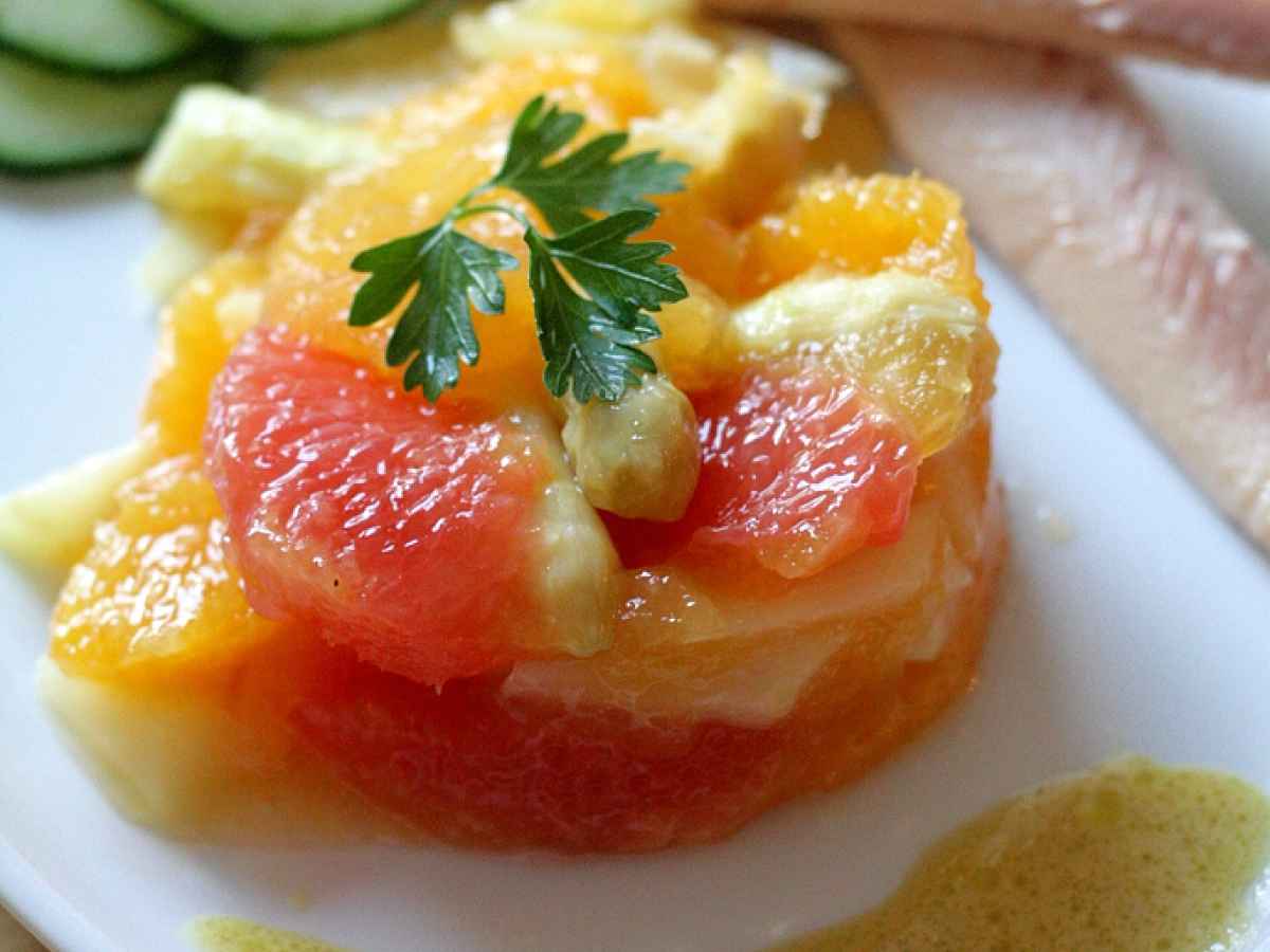 Retour en douceur avec une terrine d'asperges aux agrumes, Recette Ptitchef