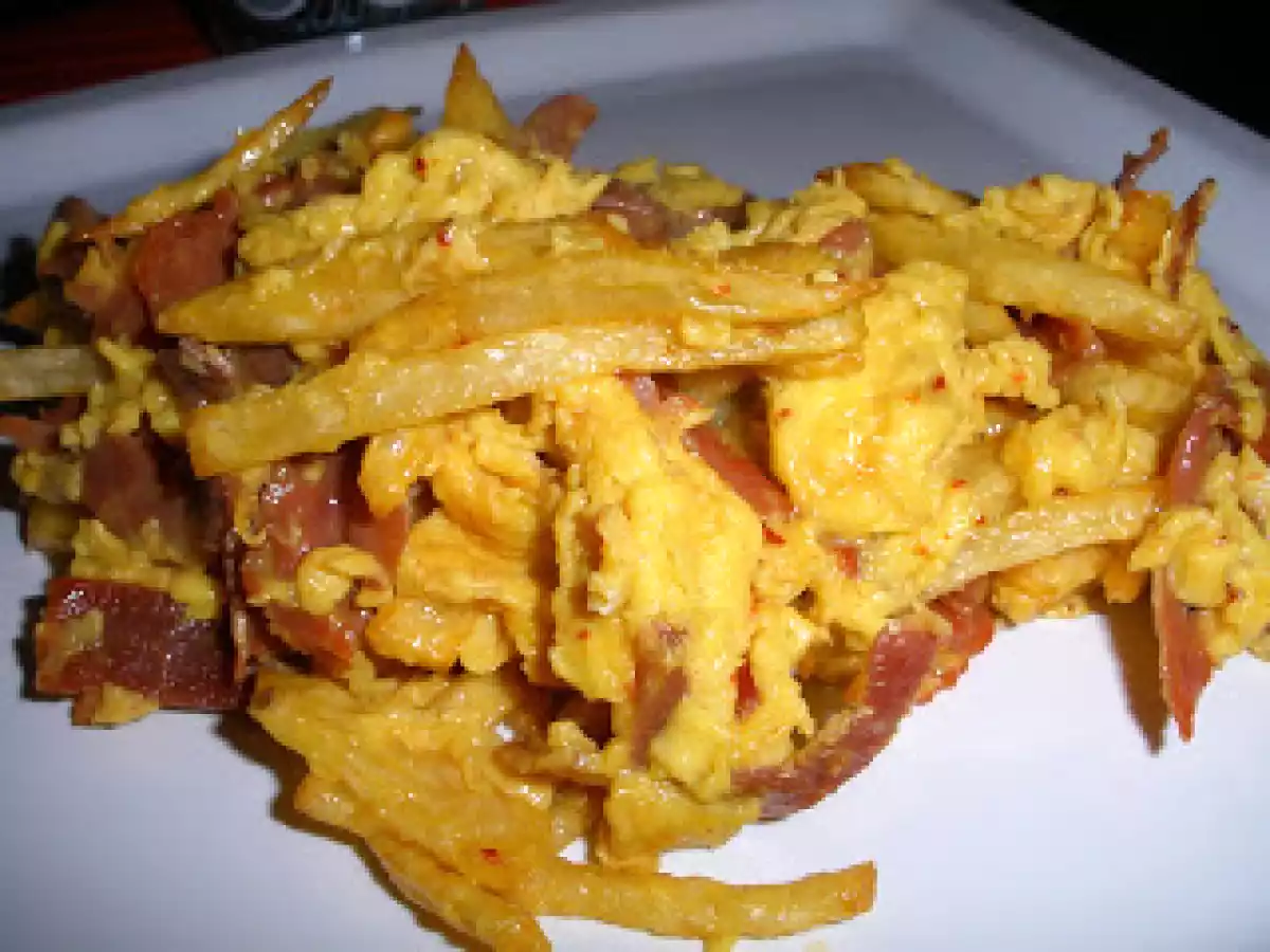 Revuelto gramajo (plat argentin)