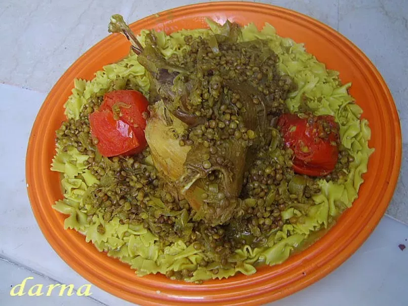 Rfissa expresse au poulet beldi ( fermier) - photo 2