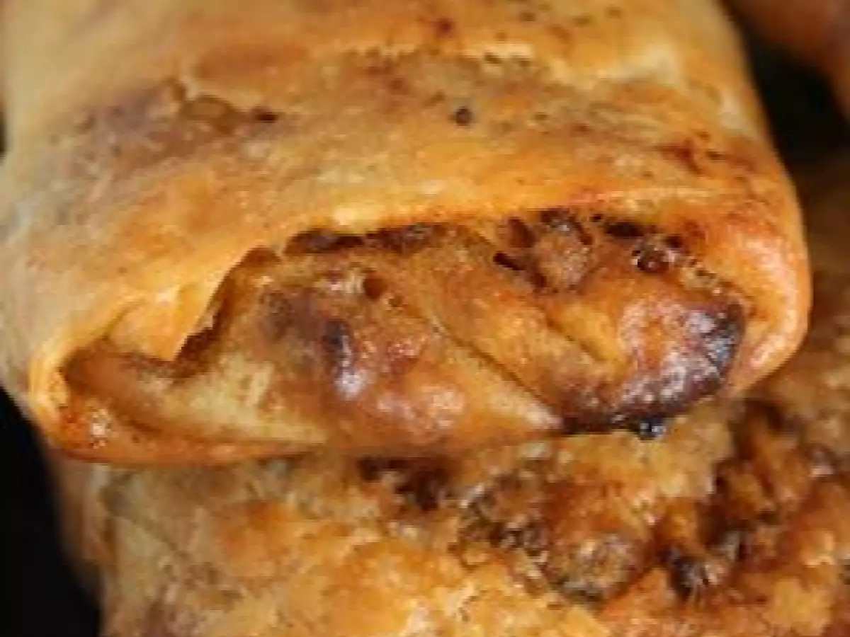 Rghaïfs à la viande hachée (feuilletés)