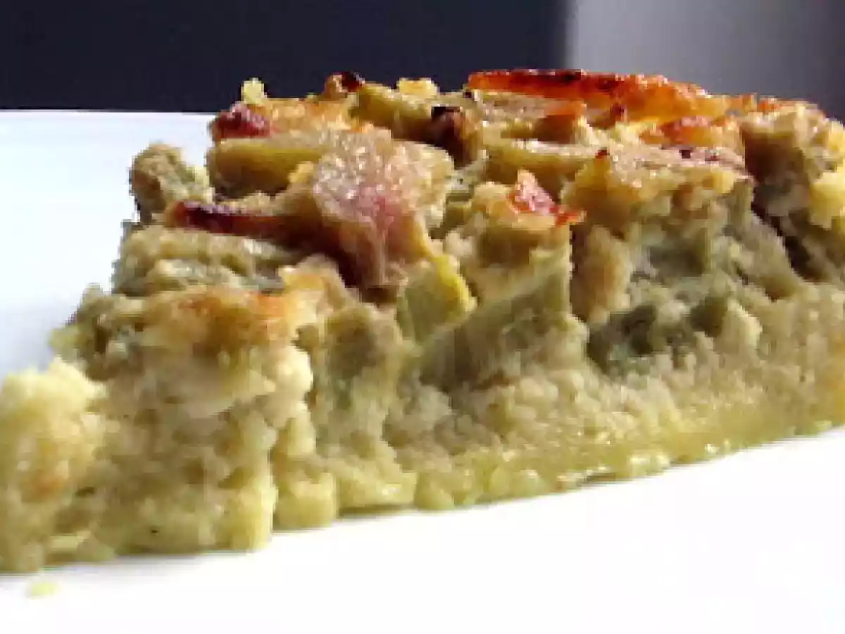 Rhabarber- Clafoutis à la rhubarbe