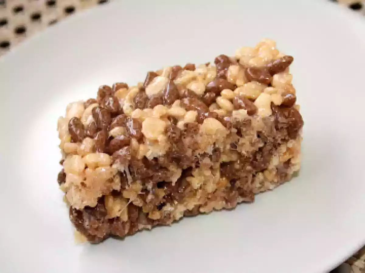 Rice Crispy Treats : gourmandise marshmallow -céréales