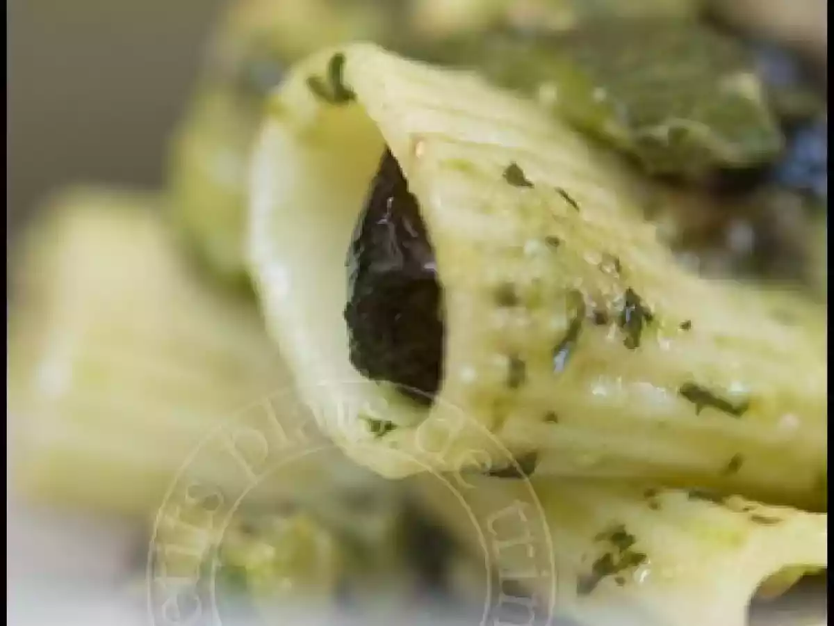 Rigatoni au pesto et aux courgettes grillées - photo 3
