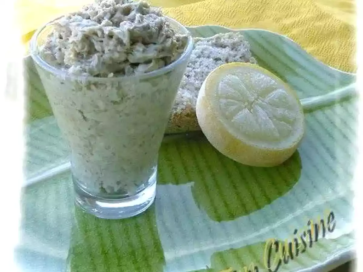 Rillette de sardines au whisky et mascarpone