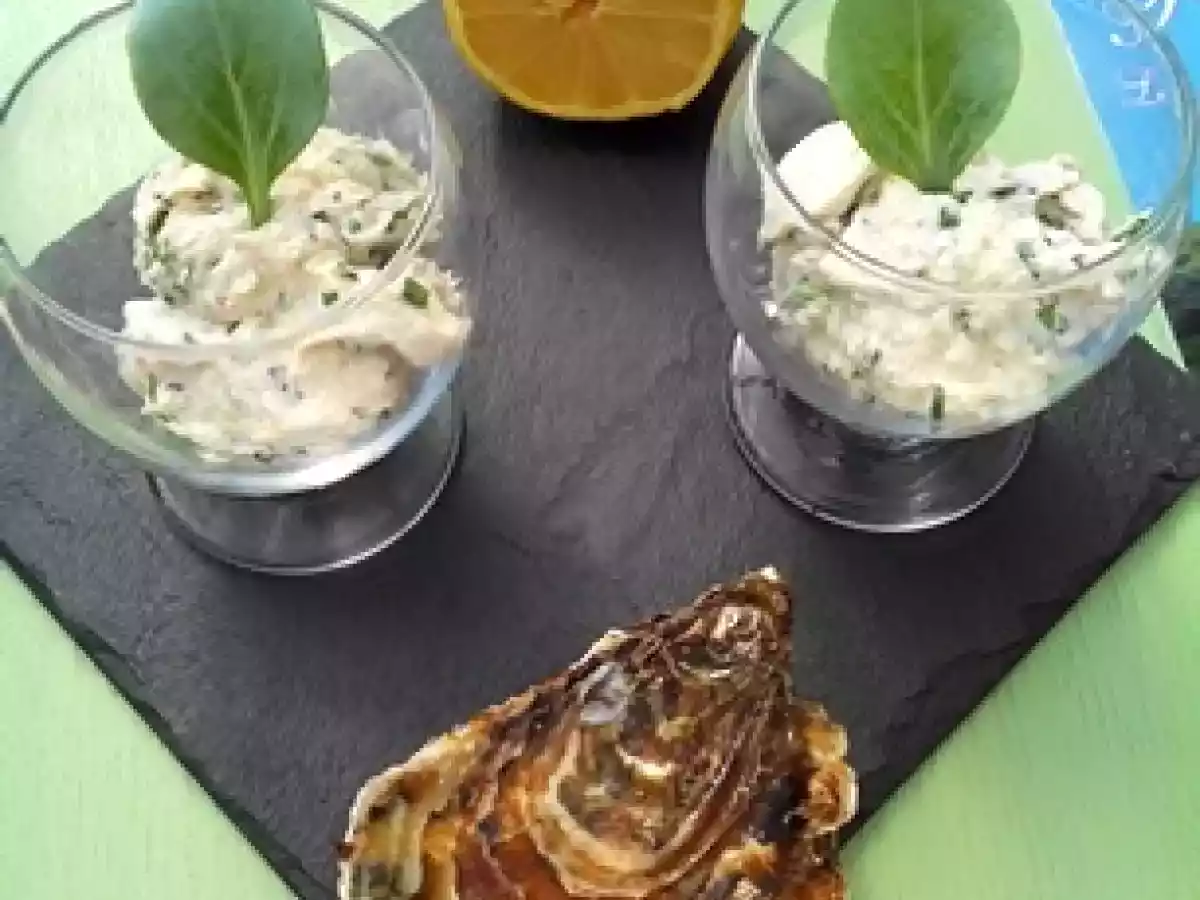 Rillettes de daurade à l’huître végétale