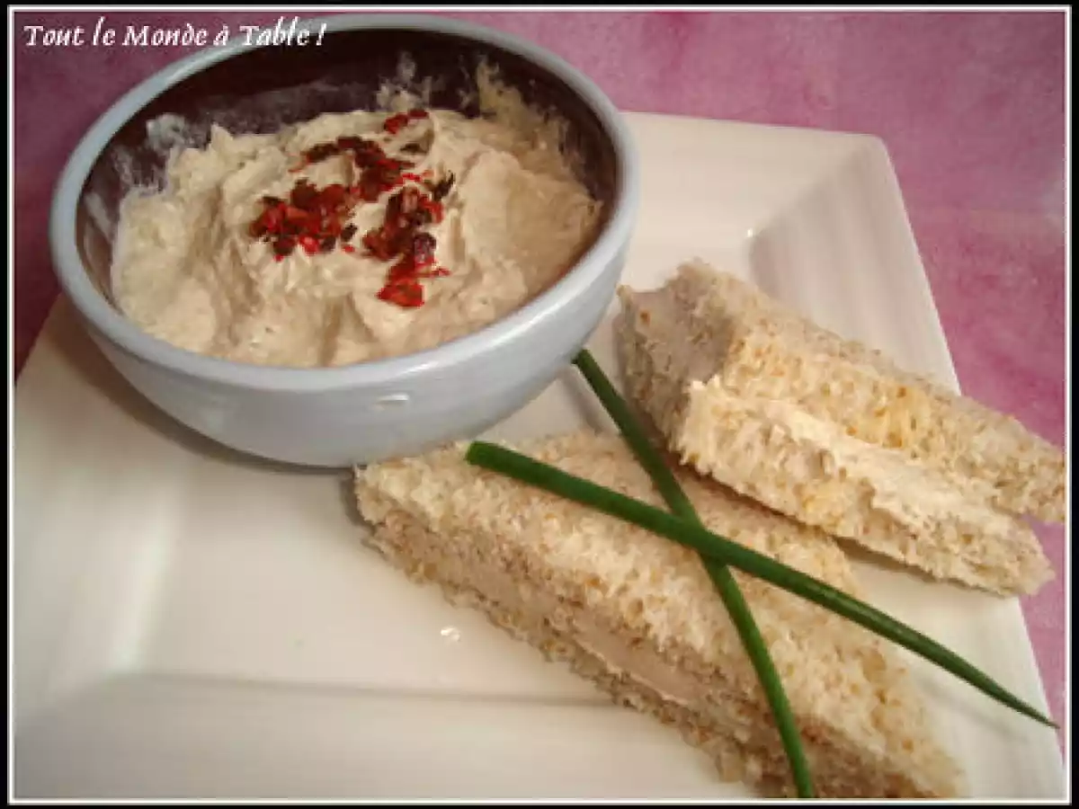 Rillettes de maquereau en amuses-bouches