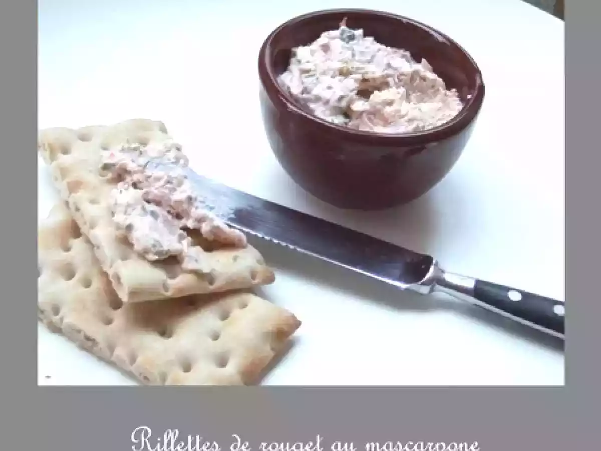 Rillettes de rouget barbet