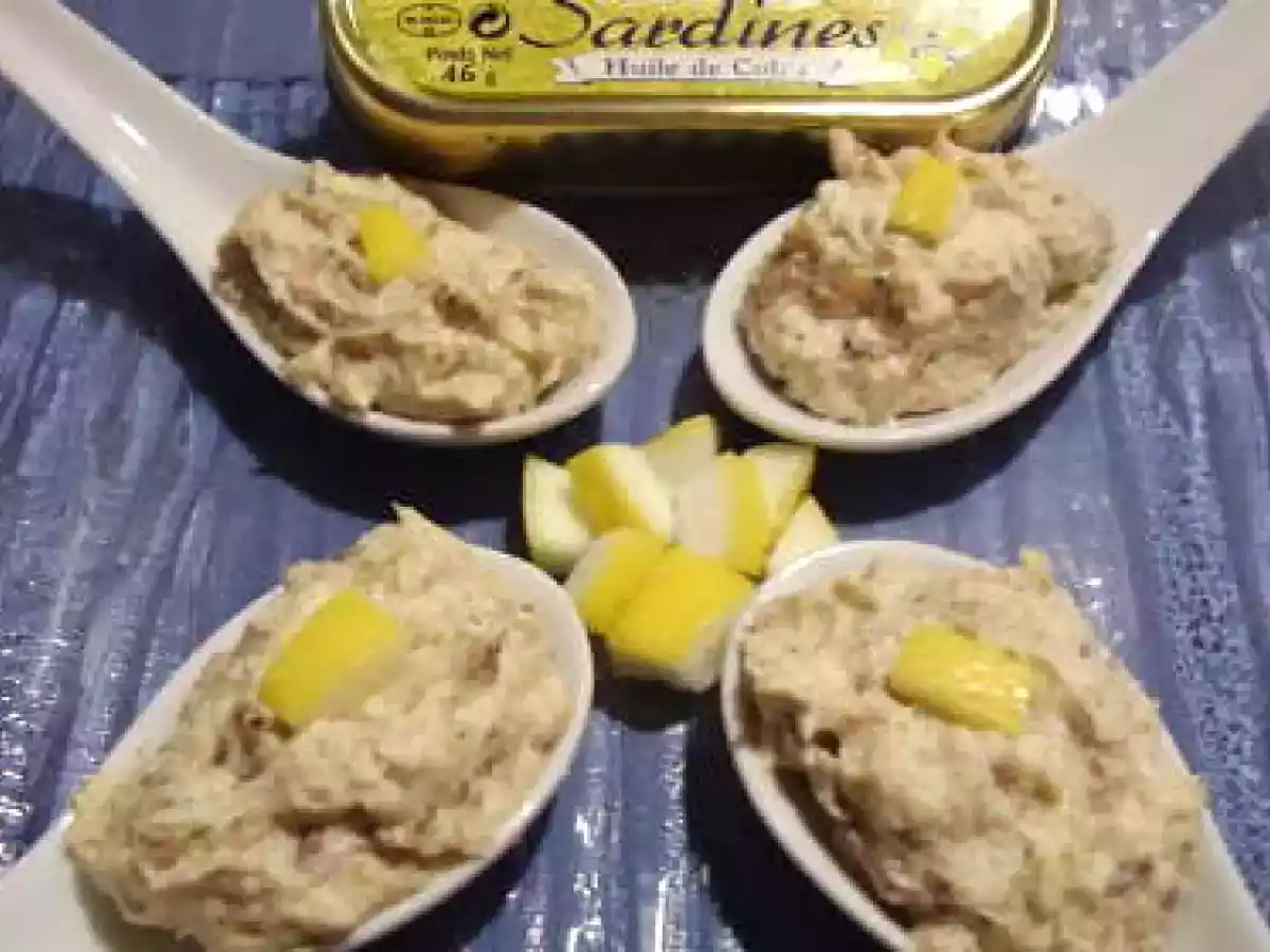 Rillettes de sardine à la coriandre