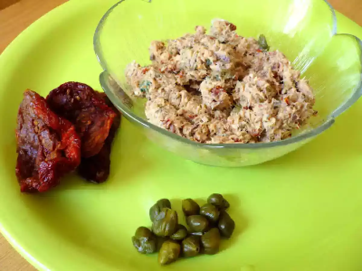 Rillettes de sardines aux tomates séchées