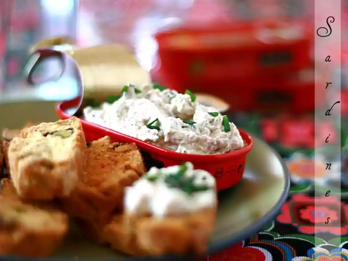 Rillettes de Sardines sans gluten