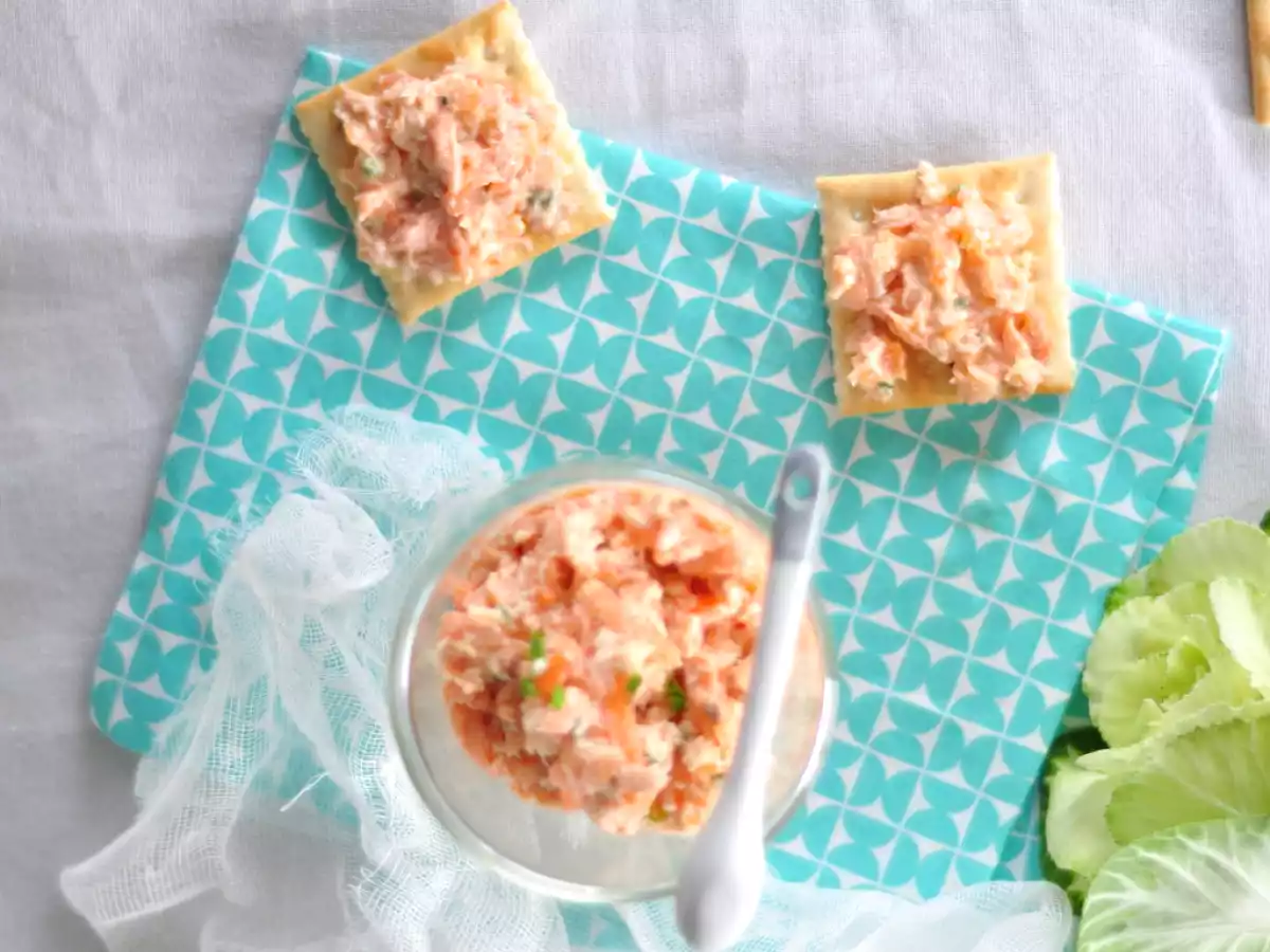 Rillettes de saumon et truite fumée - photo 4