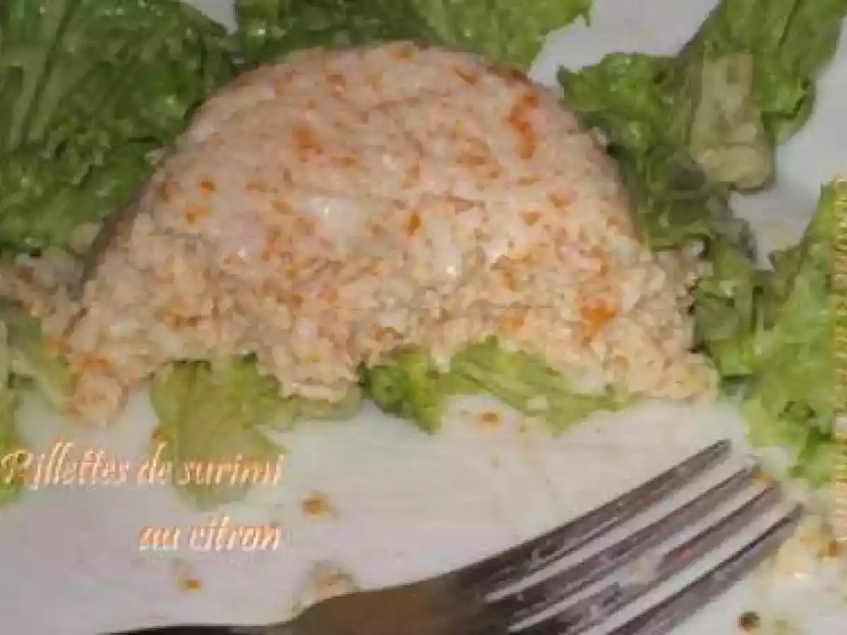 Rillettes de surimi au citron - photo 2