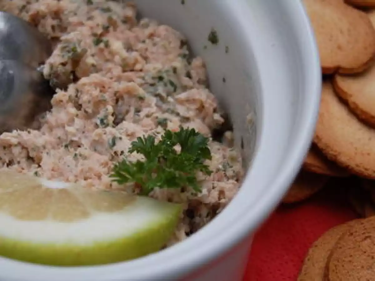 Rillettes de thon aux câpres et au citron