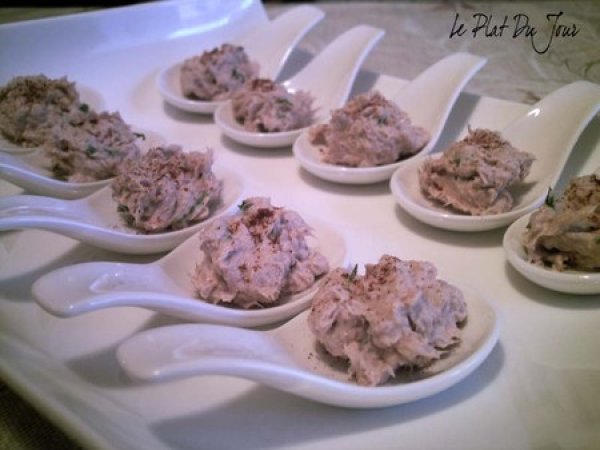 Rillettes De Thon En Petites Cuilleres Recette Ptitchef