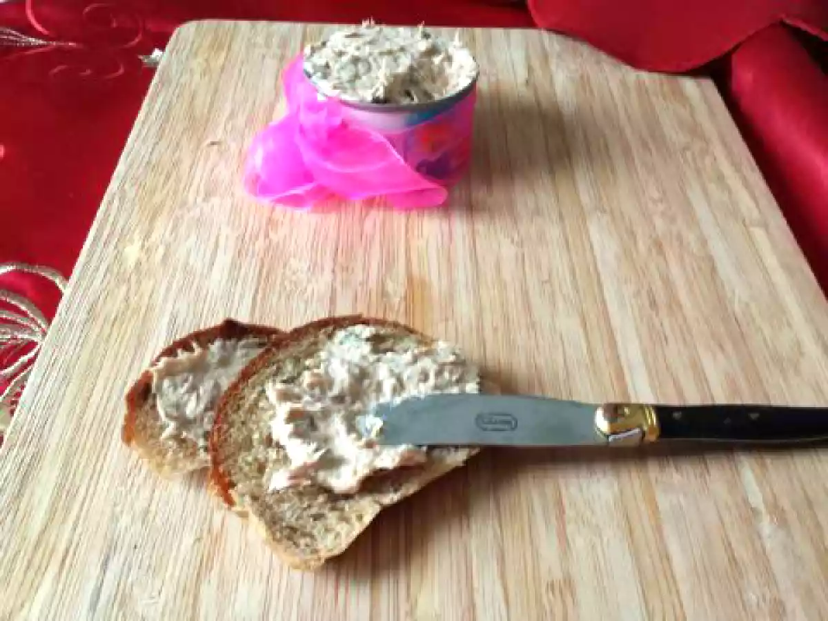 Rillettes de thon et thym citron