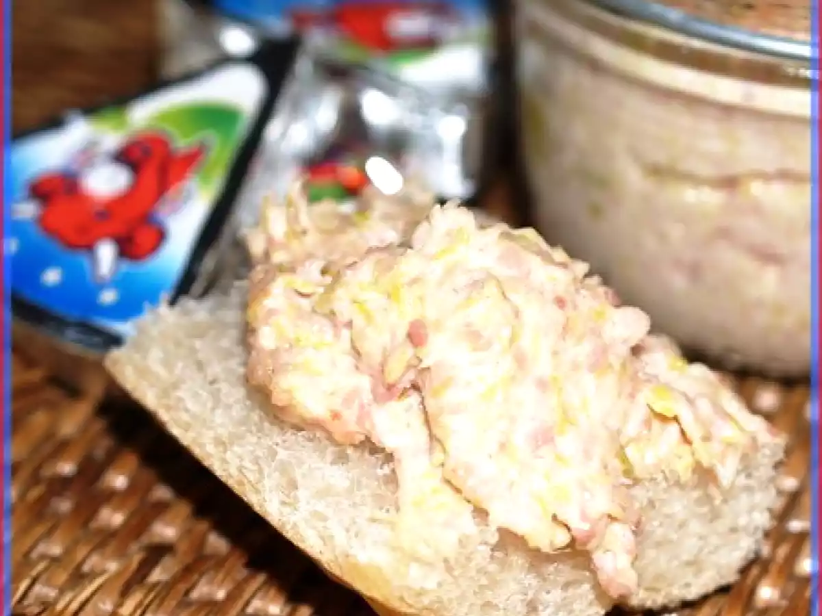 Rillettes Poireaux, Lardons et Vache qui Rit - photo 3