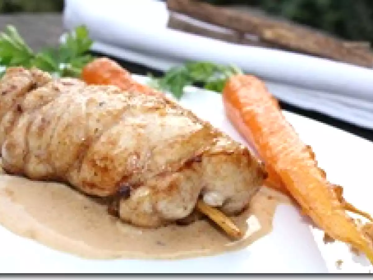 Ris de Veau Piqué à la Réglisse et Carottes Glacées au Pain d'Epices - photo 3