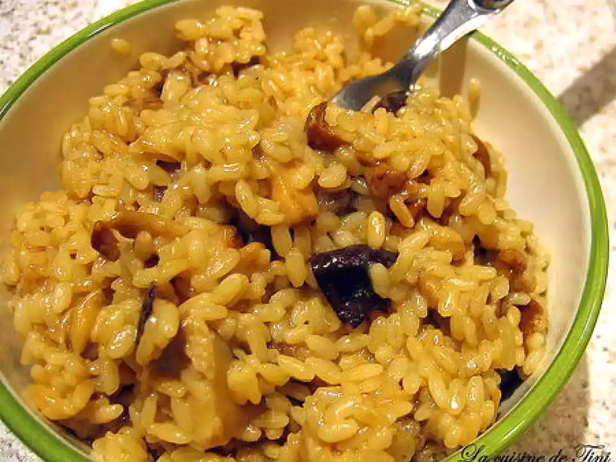 Risoto aux champignons des bois - photo 3