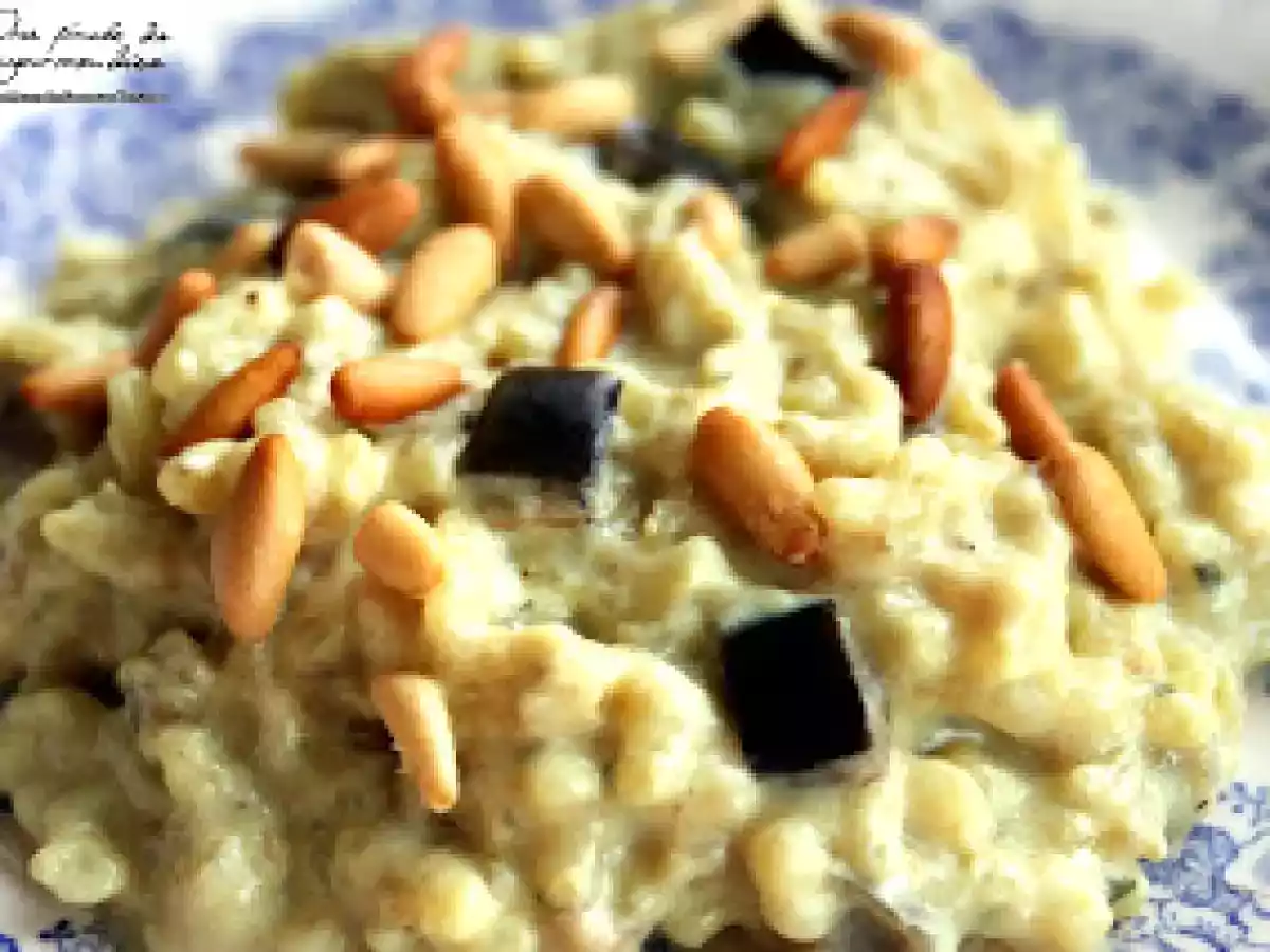 Risotto à l'aubergine - photo 2