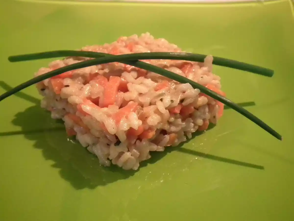 Risotto à l'orange