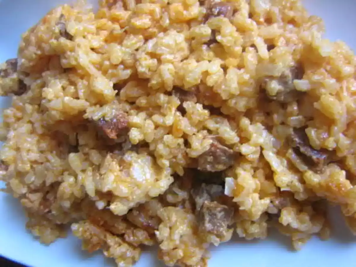 Risotto au chorizo au rice cooker
